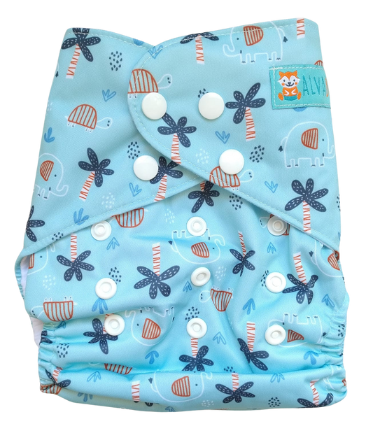 Pañal de Tela Palmeritas