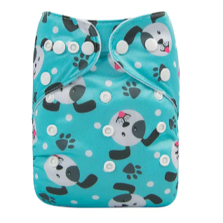 Pañal de tela Perritos