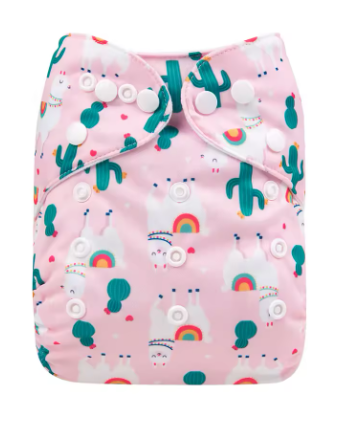 Pañal de Tela Llamas