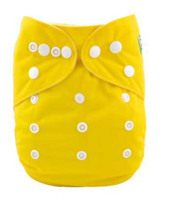 Pañal de Tela Amarillo