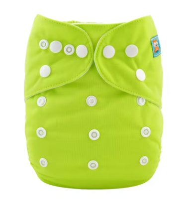 Pañal de Tela Verde