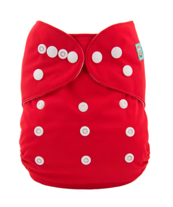 Pañal de Tela Rojo