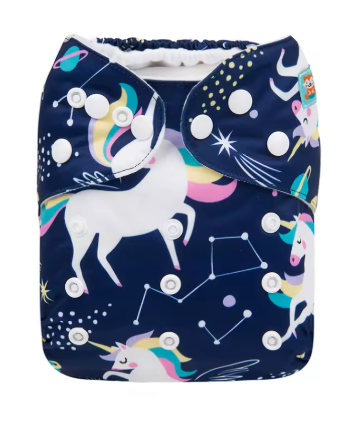 Pañal de Tela Unicornio