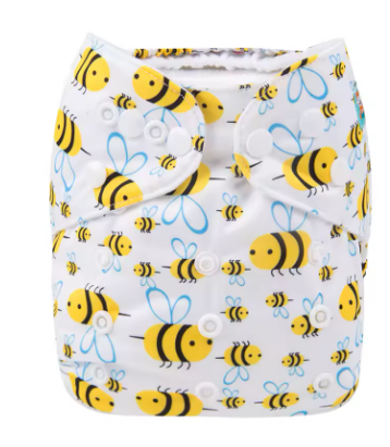 Pañal de Tela Abejitas