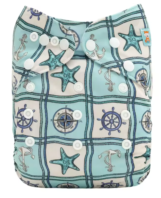 Pañal de Tela Estrellas de Mar