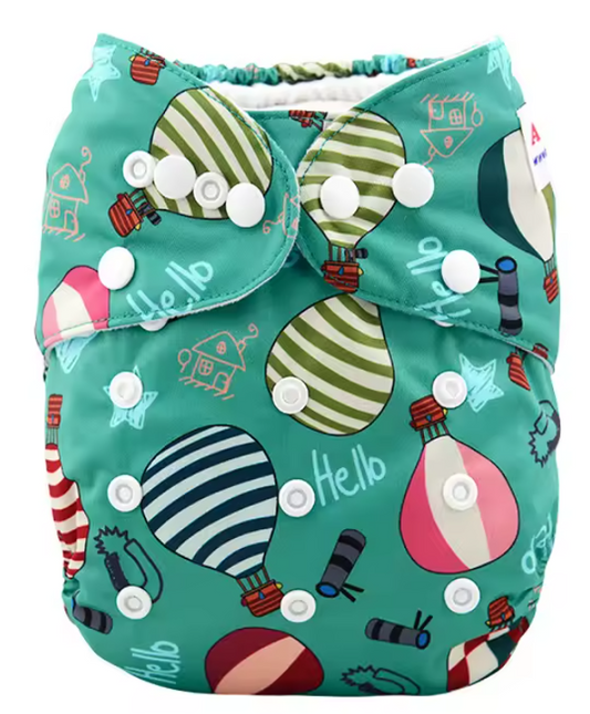 Pañal de Tela Globos