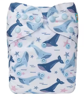 Pañal de Tela Ballenas