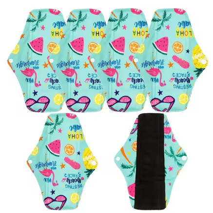 Toallas femeninas de tela Regulares