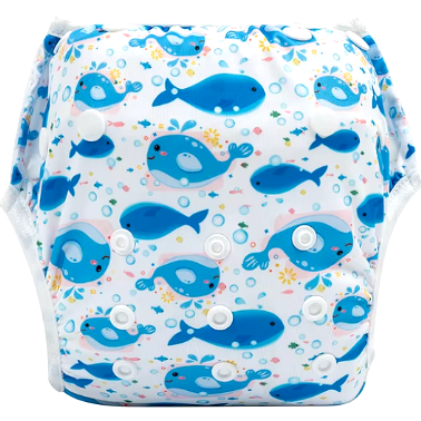 Pañal para nadar Ballenas