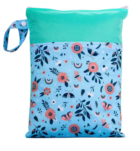 Bolsa Wet Bag Estampada Flores