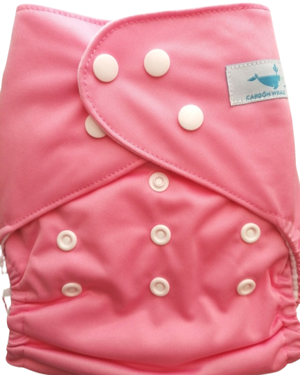 Pañal de Tela Rosa