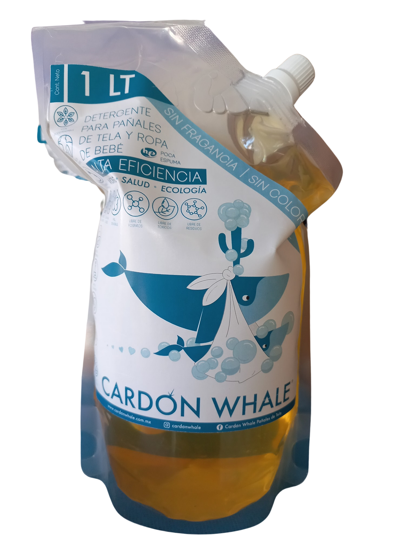 Detergente para pañales y ropa para bebé