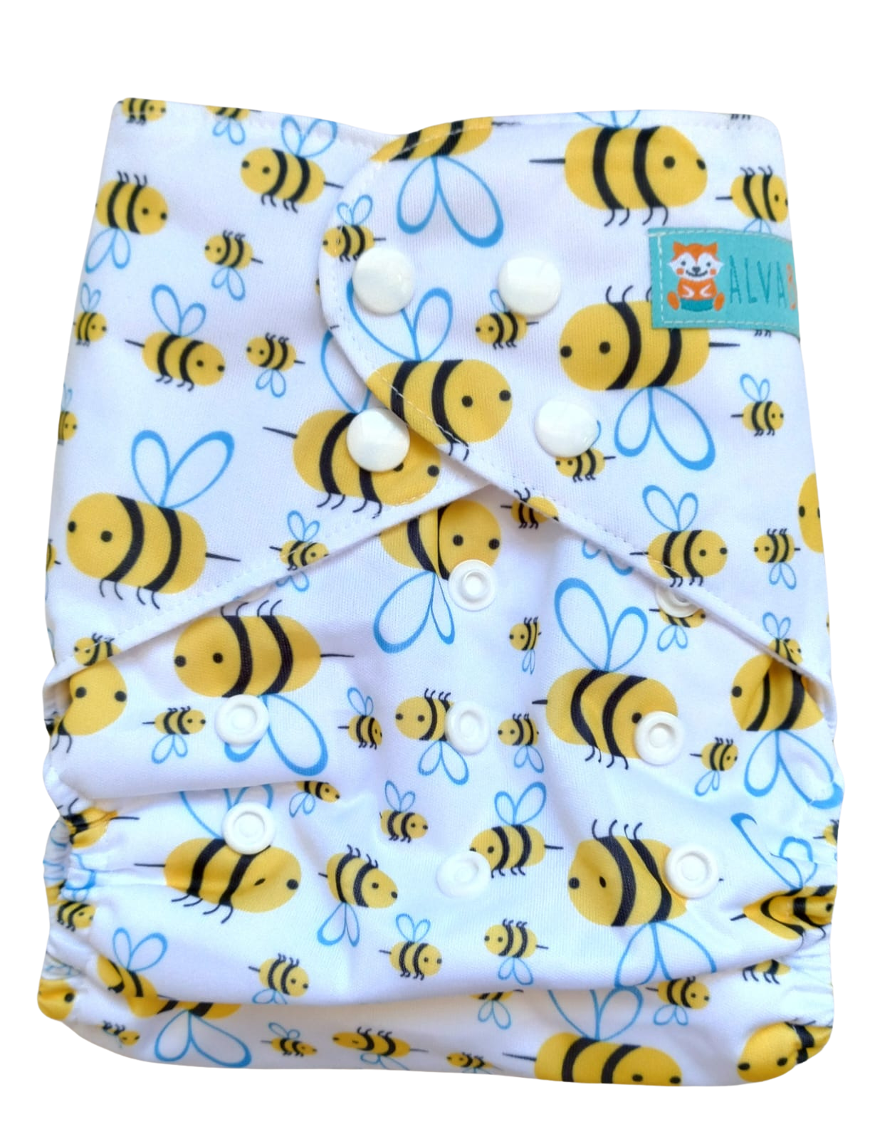 Pañal de Tela Abejitas