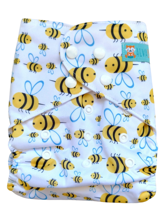 Pañal de Tela Abejitas